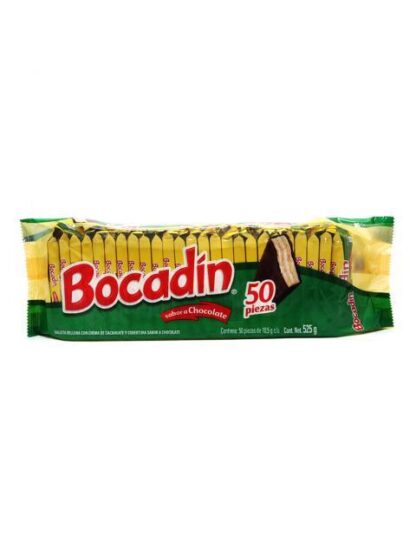 CHOCOLATE BOCADIN PAQUETE CON 50 PIEZAS