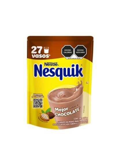 CHOCOLATE EN POLVO NESQUIK BOLSA 357 GR