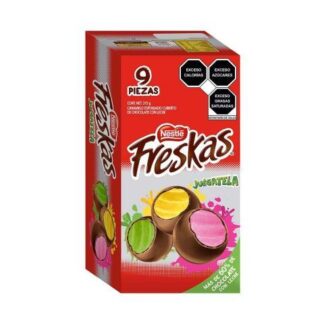 CHOCOLATE FRESKAS 9 PIEZAS DE 35 GR.