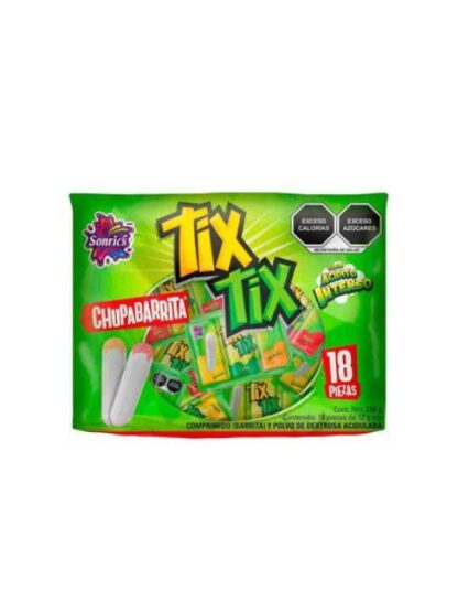 CHUPA BARRITA DULCE ACID 18 PZ DE 12 GR