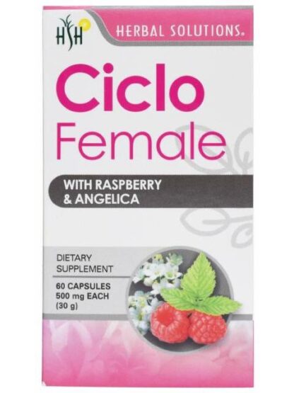 CICLO FEMALE 60 CAP HERBAL SOLUTIONS