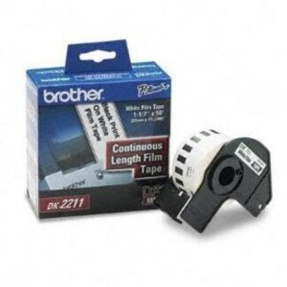 CINTA BROTHER DK2211 NEGRO SOBRE BLANCO 29MM X 15M