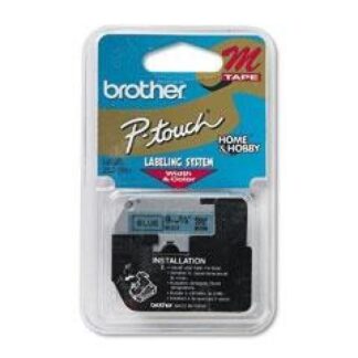 CINTA BROTHER M521 NEGRO SOBRE AZUL 9MM X 8M