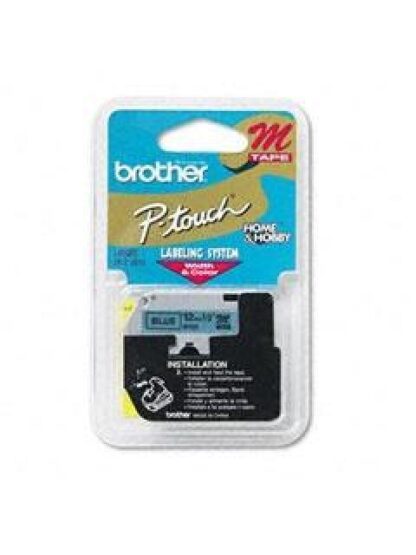 CINTA BROTHER M531 NEGRO SOBRE AZUL 12MM X 8M