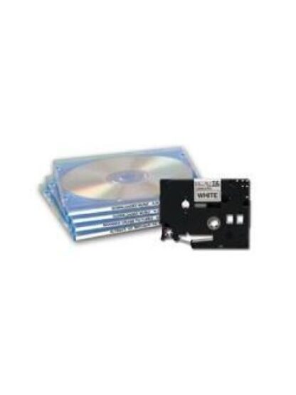 CINTA BROTHER TZEN201 NEGRO SOBRE BLANCO 3.5MM X 8M