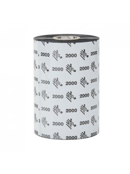 CINTA ZEBRA RIBBON CON CERA ZIPSHIP 2000 102MM X 450M