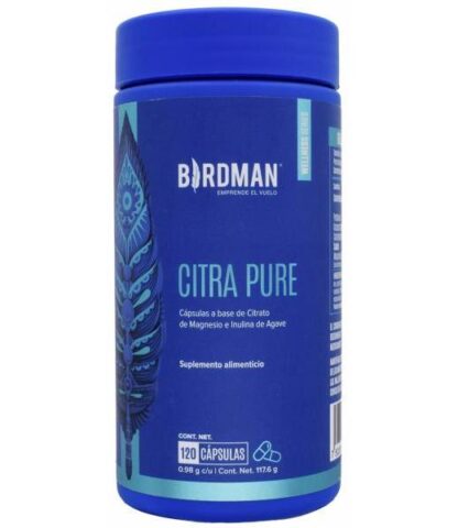 CITRATO DE MAGNESIO 120 CAP BIRDMAN