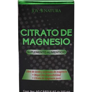 CITRATO DE MAGNESIO 60 CAP JOY NATURA