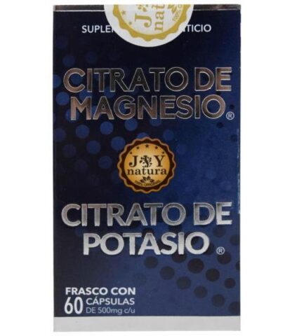 CITRATO DE MAGNESIO Y POTASIO 60 CAP JOY NATURA