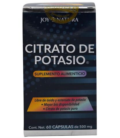 CITRATO DE POTASIO 60 CAP JOY NATURA