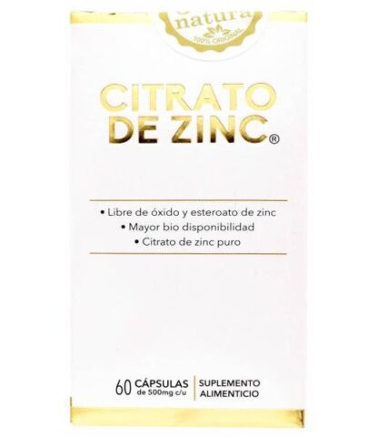 CITRATO DE ZINC 60 CAP JOY NATURA