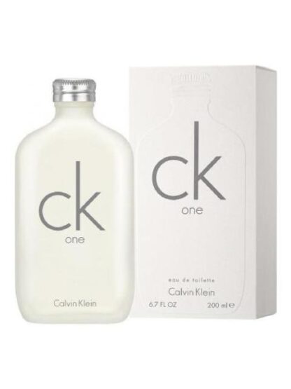 CK ONE UNISEX CALVIN KLEIN 200 ML EDT SPRAY - ORIGINAL - Image 3