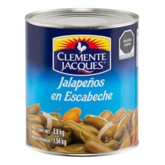 CLEMENTE JACQUES CHILES JALAPEÑOS 2.8 KG