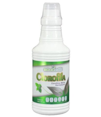 CLOROFILA LIQ. 500 ML. CLOROFILINA MENTAHIERBABUENA OLAS