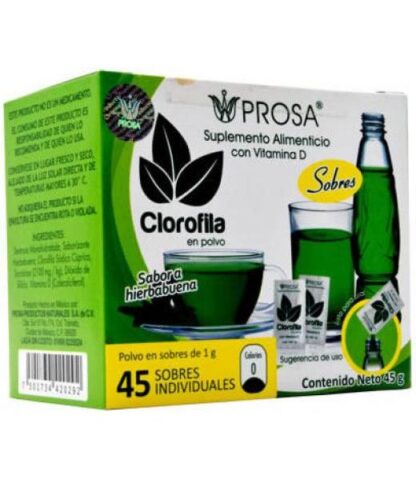 CLOROFILA SAB HIERBABUENA 45 G PROSA