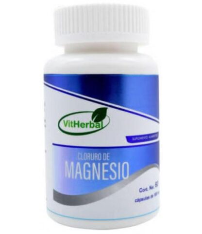 CLORURO DE MAGNESIO 60 CAP VIT HERBAL