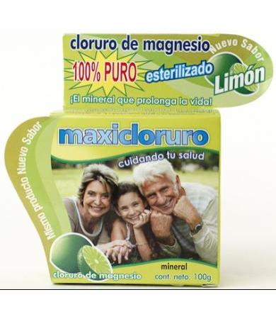 CLORURO DE MAGNESIO SABOR LIMON 100 G MAXICLORURO