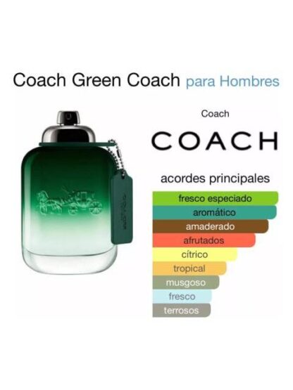 COACH GREEN MEN 100ML EDT SPRAY - HOMBRES - Image 2