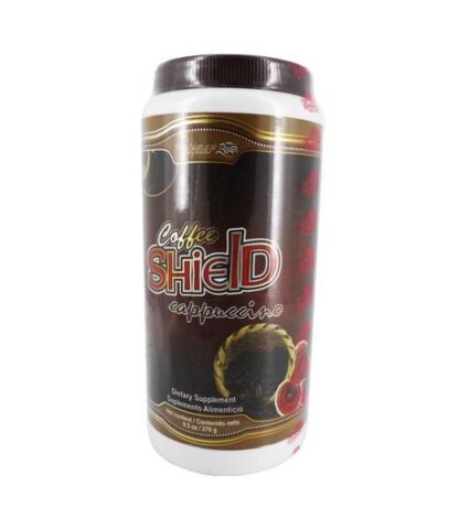 COFEE SHIELD CAPUCHINO 270 GR. TERMOGENICO MAS NATURAL SALUD Y BIENESTAR
