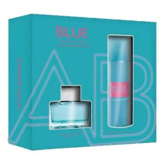 COFRE FRAGANCIA MUJER ANTONIO BANDERAS BLUE SEDUCTION EDT 80
