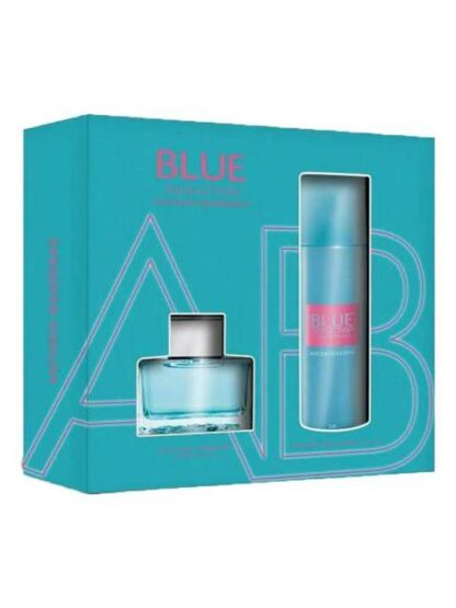 COFRE FRAGANCIA MUJER ANTONIO BANDERAS BLUE SEDUCTION EDT 80