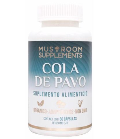 COLA DE PAVO 60 CAP MUSROOM