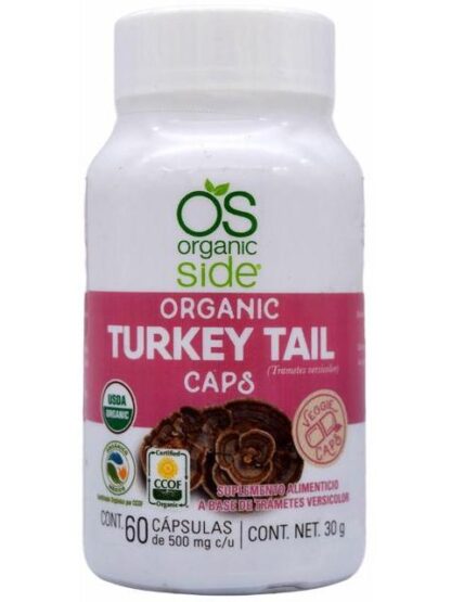 COLA DE PAVO 60 CAP ORGANIC SIDE
