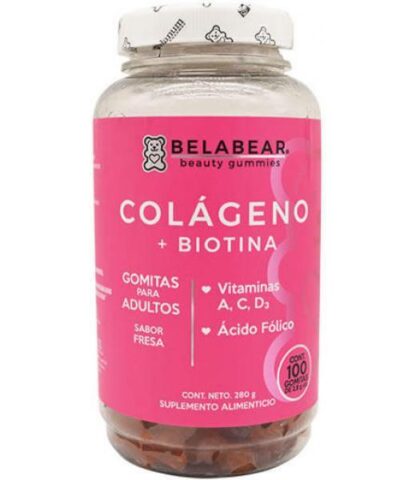 COLAGENO MAS BIOTINA GOMITAS 280 G BELABEAR