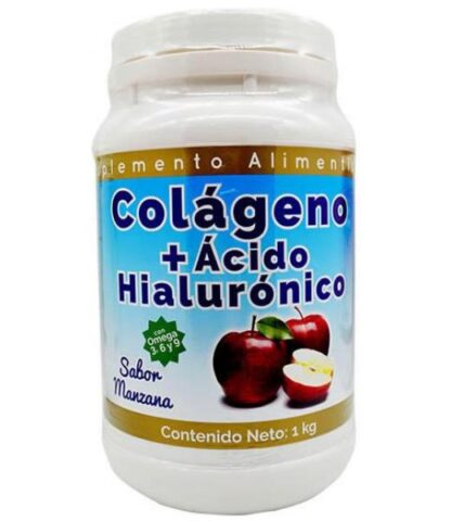 COLAGENO Y ACIDO HIALURONICO MANZANA 1 KG PRETTY BEE