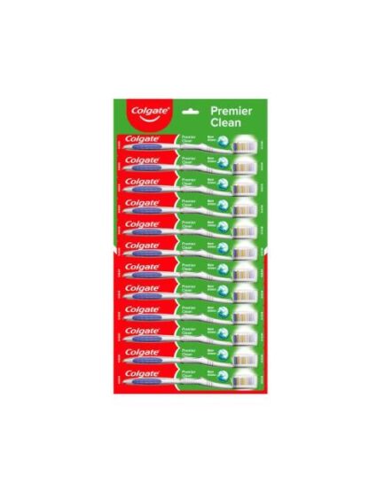 COLGATE PREMIER CLEAN CEPILLO DENTAL 12 PIEZAS