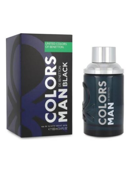 COLORS BLACK 100 ML EDT SPRAY BENETTON - HOMBRE