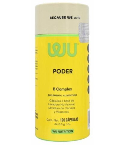 COMPLEJO B 120 CAP WU NUTRITION