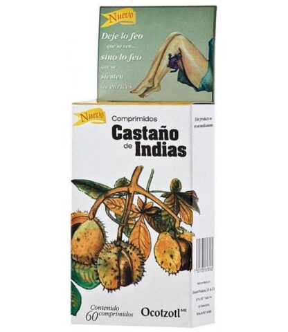 COMPRIMIDO CASTAÑO DE INDIAS C 60 OCOTZOTL