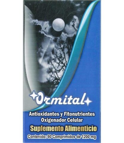 COMPRIMIDOS ORMITAL C 90 ANTIOXIDANTES Y FITONUTRIENTES OXIGENAD UTRILLA CH