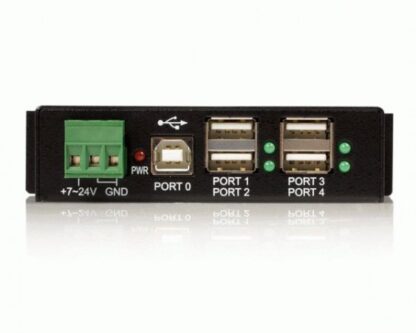 STARTECH  ROBUSTO CONCENTRADOR USB 2.0 4 PUERTOS 480 MBIT-S NEGRO - Image 2