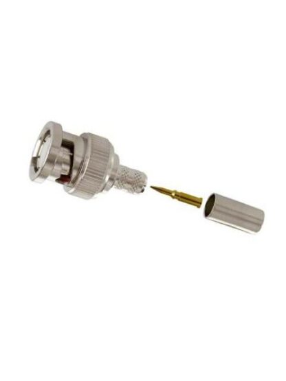 CONECTOR BNC MACHO PARA CABLE COAXIAL RG59