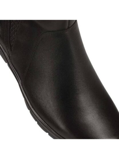 BOTA CONFORT PIEL DE BORREGO NEGRO CALZADO PAZSTOR - Image 4