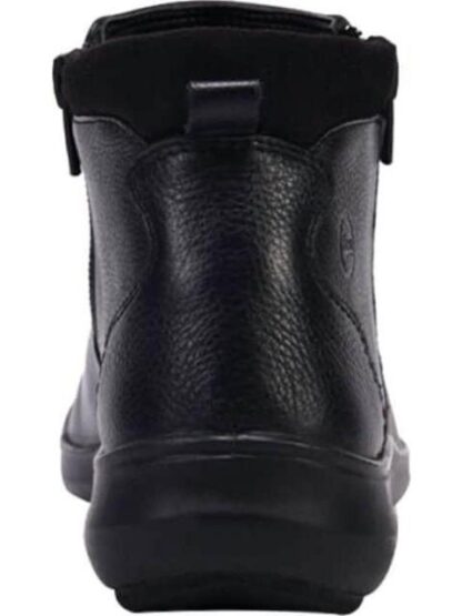 BOTIN DE PIEL DOBLE CIERRE NEGRO FLEXI - Image 3