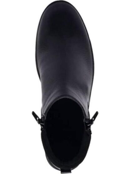 BOTIN DE PIEL DOBLE CIERRE NEGRO FLEXI - Image 5