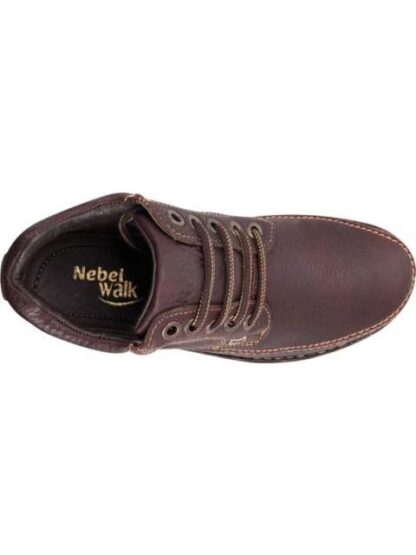 BOTIN CONFORT TEJIDO A MANO ROJO LADRILLO NEBEL WALK - Image 3