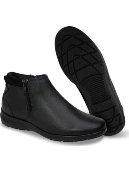 BOTIN DE PIEL CON CIERRE NEGRO SHOSH - Image 7