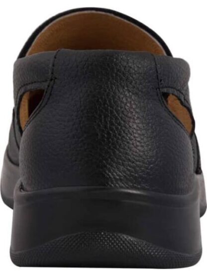 SANDALIA PIE DIABETICO DE PIEL NEGRO BIO SHOES - Image 3