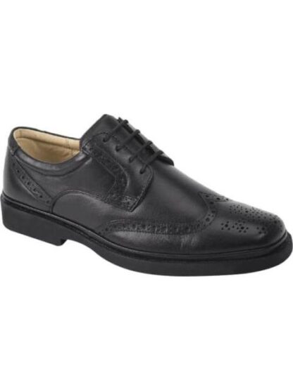 ZAPATO DE VESTIR DE PIEL DERBY NEGRO CALZADO PAZSTOR - Image 2