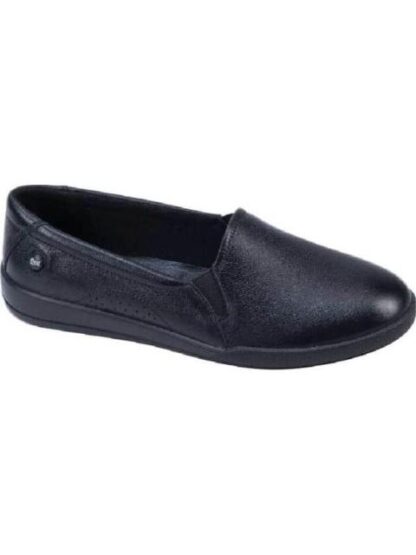 MOCASIN DE PIEL NEGRO FLEXI - Image 2