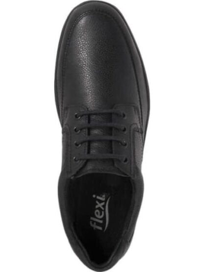 ZAPATO CASUAL DE PIEL DERBY NEGRO FLEXI - Image 5