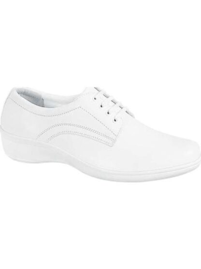 ZAPATO DE SERVICIO DE PIEL BLANCO FLEXI - Image 3