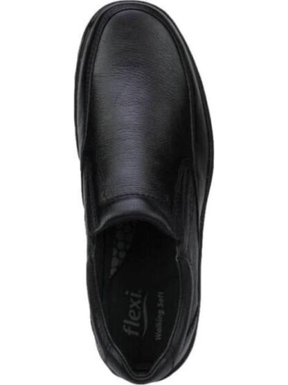MOCASIN DE PIEL CON BURBUJA DE AIRE NEGRO FLEXI - Image 5
