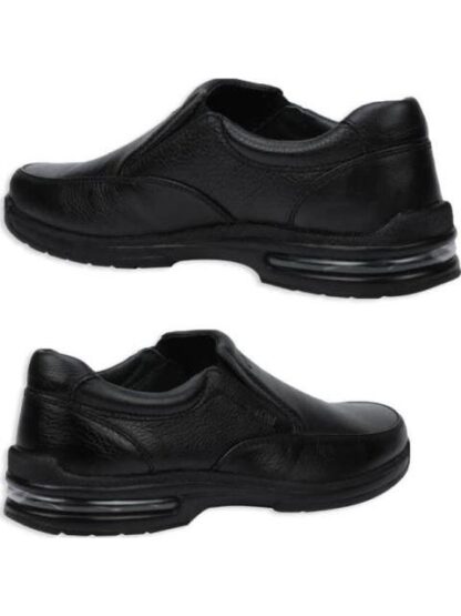 MOCASIN DE PIEL CON BURBUJA DE AIRE NEGRO FLEXI - Image 7