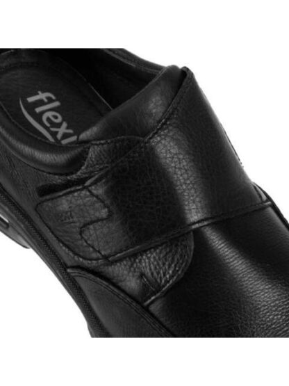 ZAPATO CASUAL CON VELCRO NEGRO FLEXI - Image 4