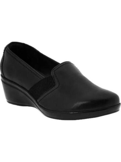 MOCASIN DE PIEL CUÑA NEGRO FLEXI - Image 2